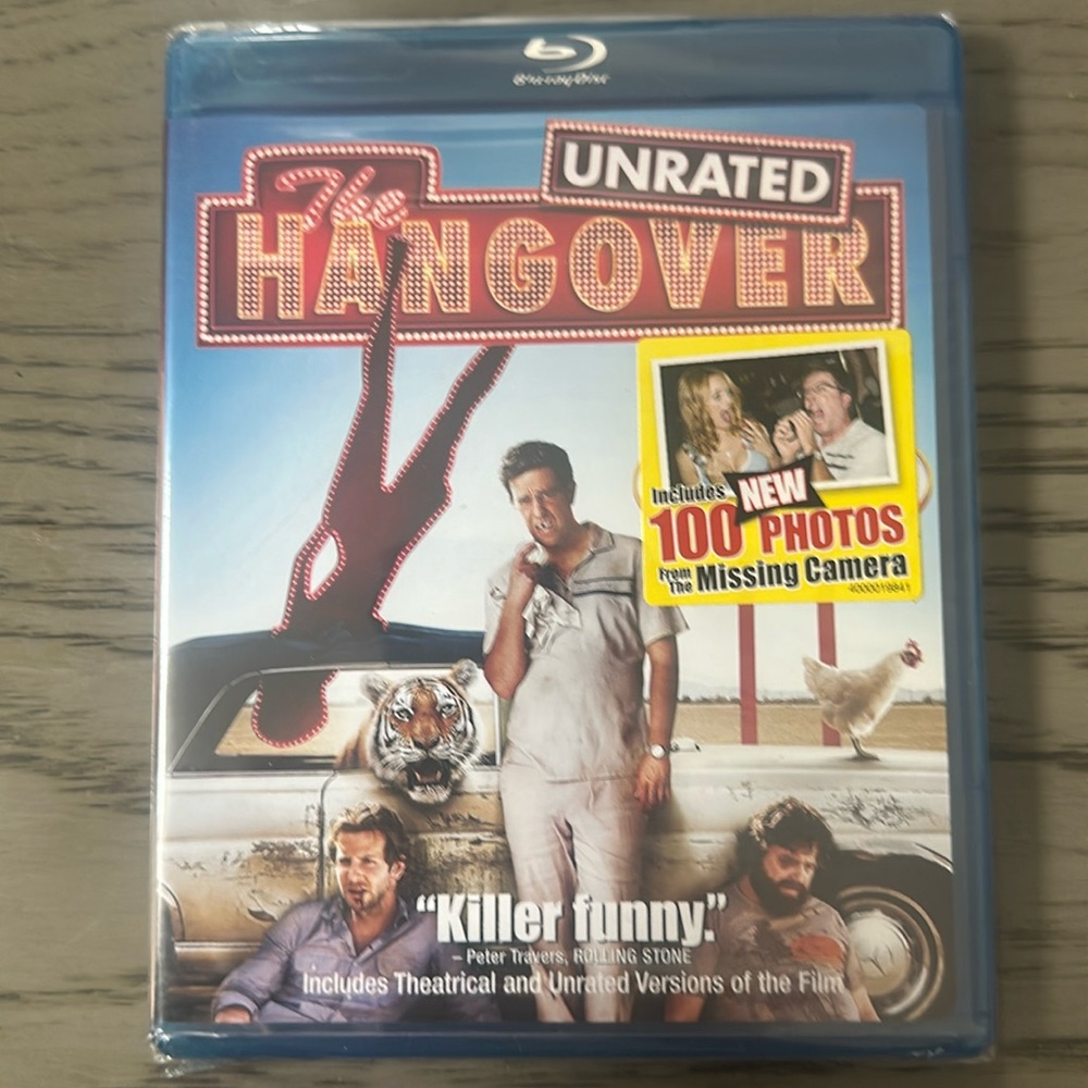 The Hangover (Unrated Edition) [Blu-ray] Brand New